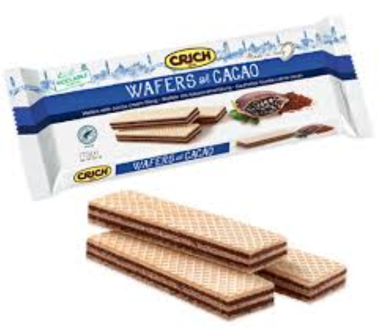 CRICH WAFERS STICK COCOA 175G